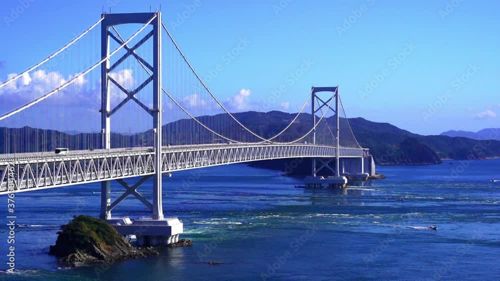 鳴門海峡の大鳴門橋