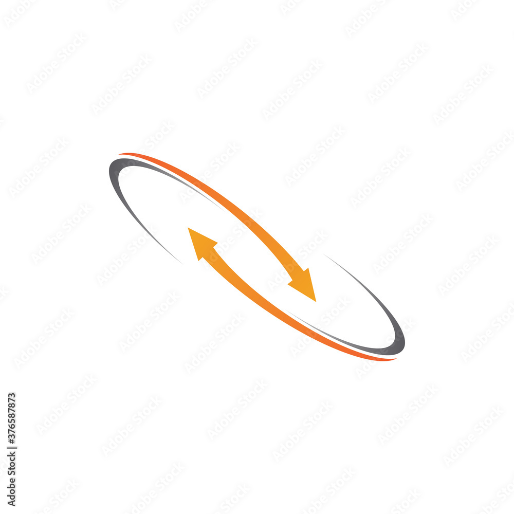 Arrow vector illustration icon Arrow vector illustration icon