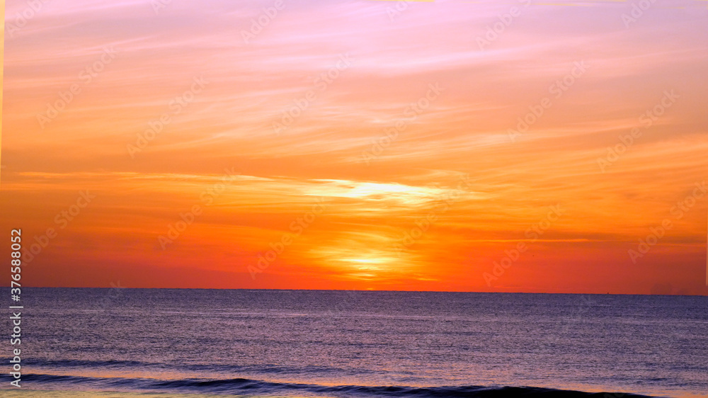 Beautiful Sunrise in Cocoa Beach Florida