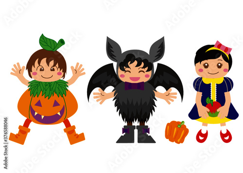 仮装してハロウィンパーティ