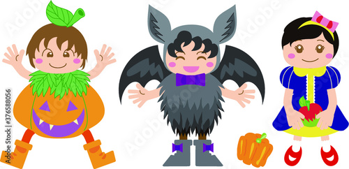 マスクして仮装してハロウィンパーティ
