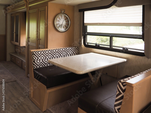Class A RV dining table