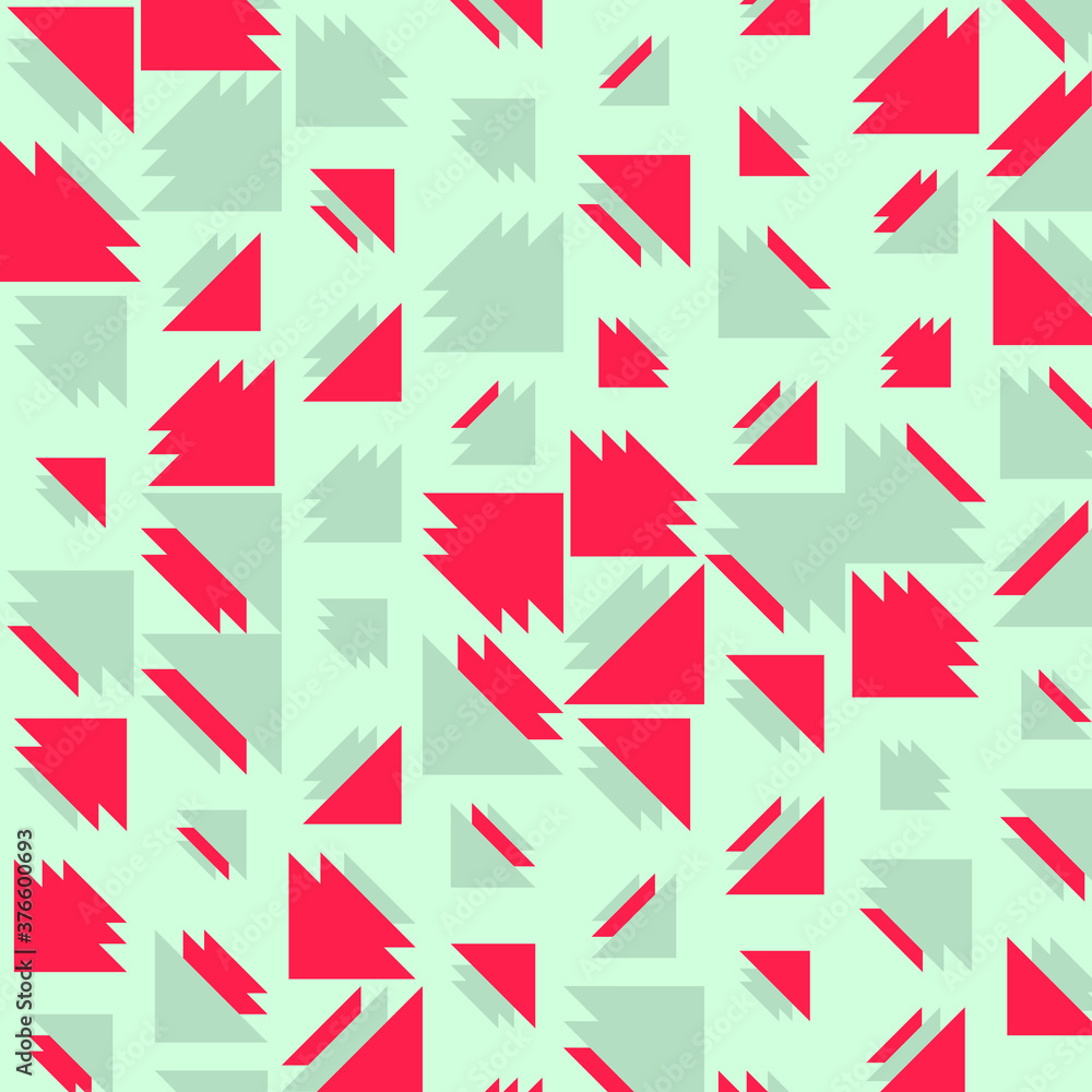 Abstract Color Halftone Dots generative art background illustration