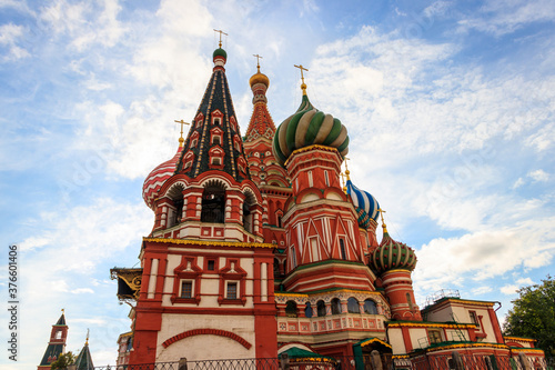 St. Basil s Cathedral on Red Square in Moscow  Russia