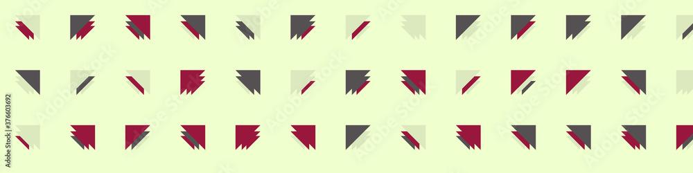 Abstract Color Halftone Dots generative art background illustration