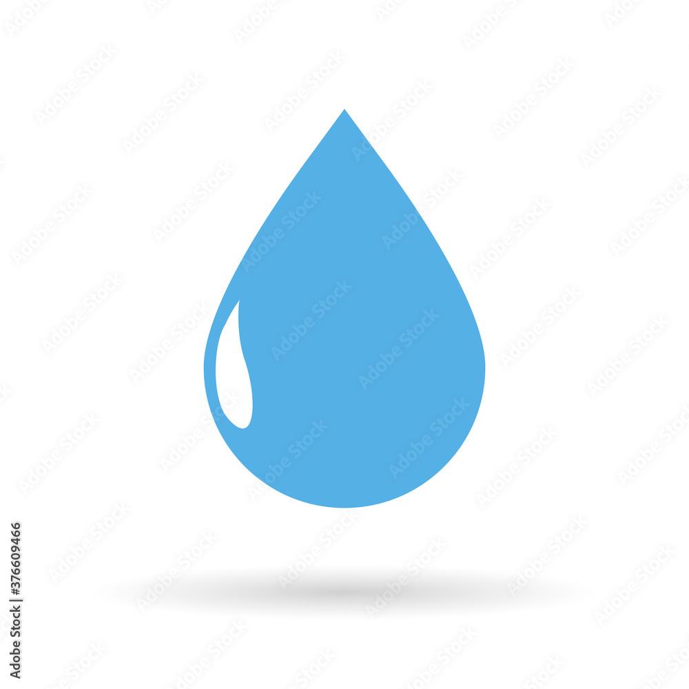 Water drop icon, graphic design template, vector illustration Water drop icon, graphic design template, vector illustration