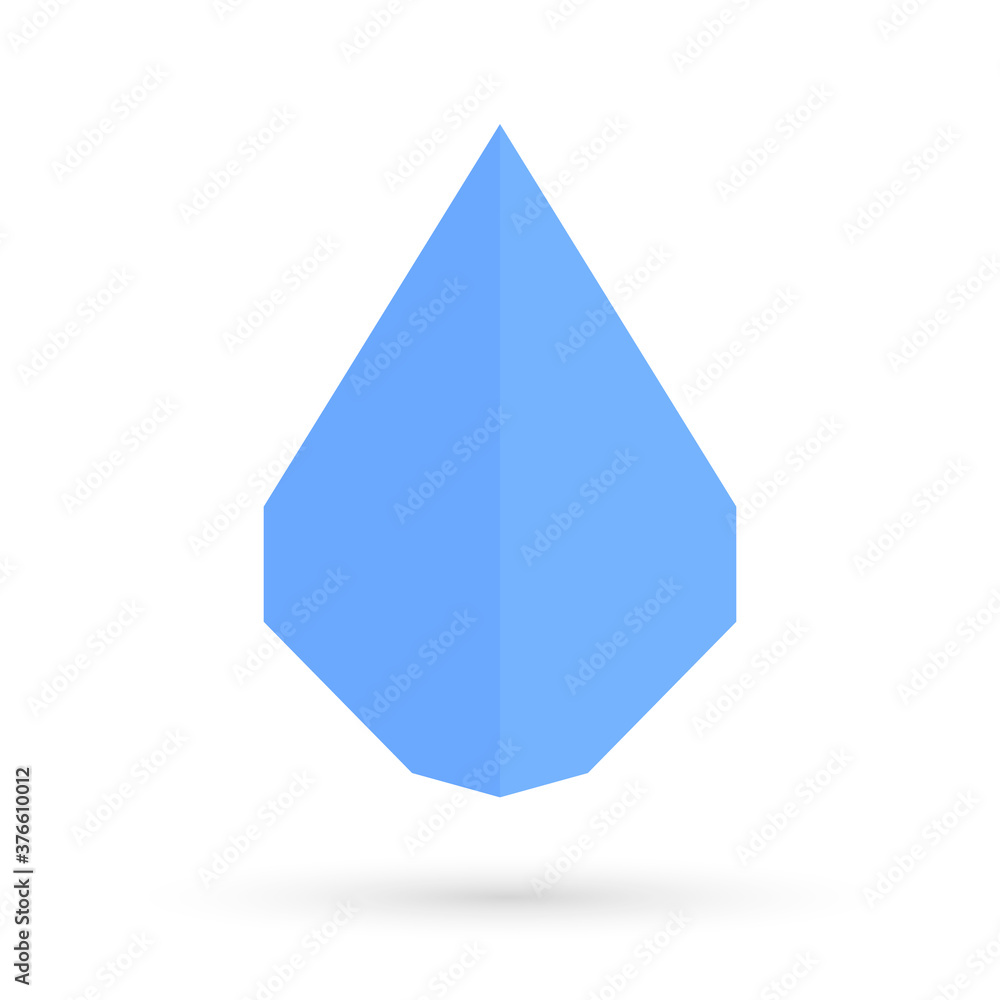 Water drop icon, graphic design template, vector illustration Water drop icon, graphic design template, vector illustration