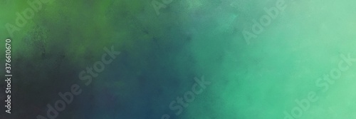 abstract colorful gradient background graphic and dark slate gray, medium aqua marine and medium sea green colors. can be used as canvas, background or banner