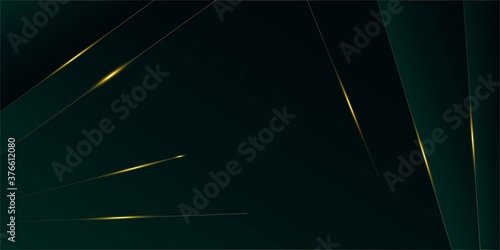 Emerald Luxury Gold Background. New Year Christmas Celebration 