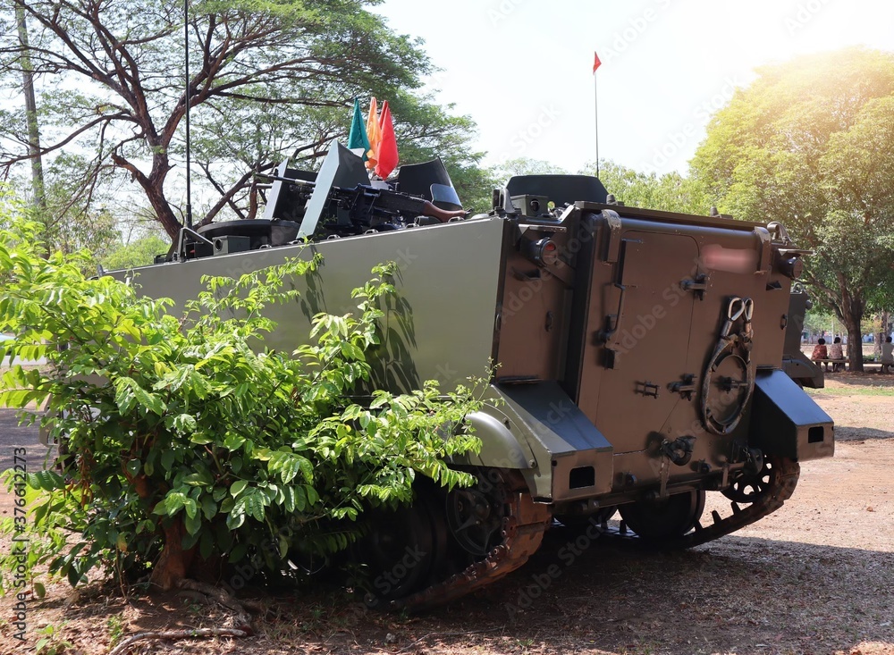 Obraz premium old military truck