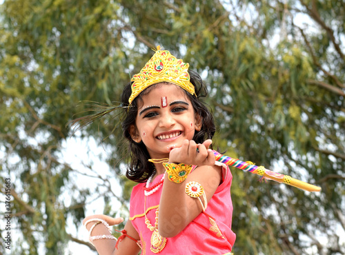 Lord Krishna Makeup photo