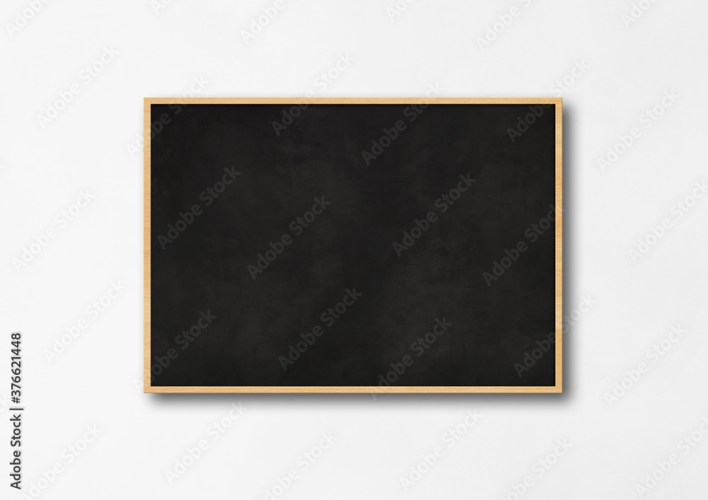 Traditional black board isolated on a white background Traditional black board isolated on a white background