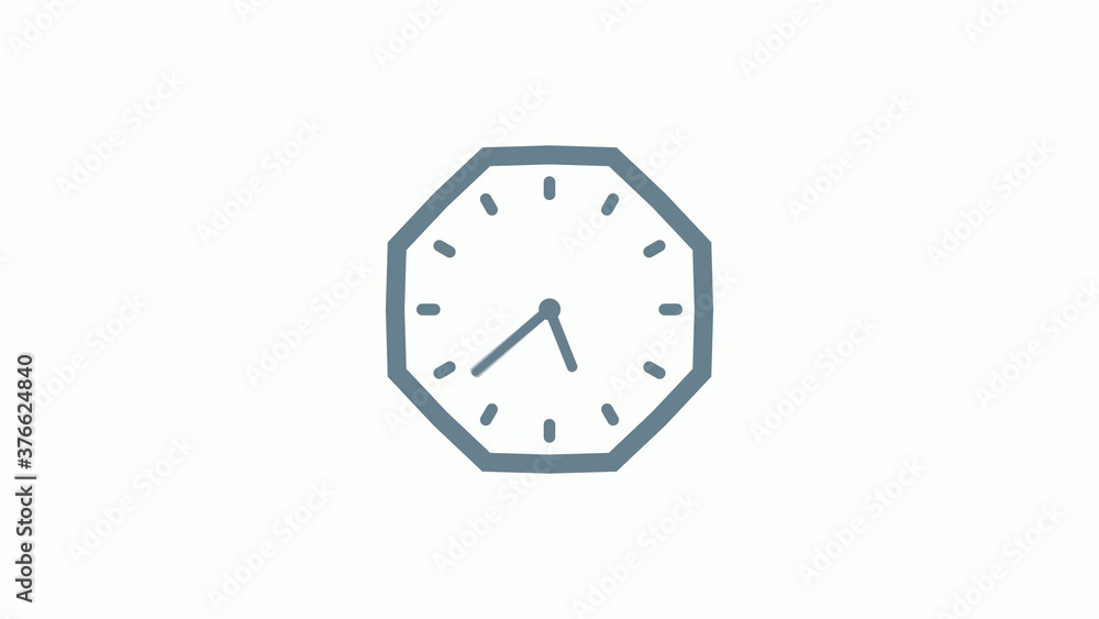 Amazing aqua gray color counting clock icon on white background,Best clock icon Amazing aqua gray color counting clock icon on white background,Best clock icon