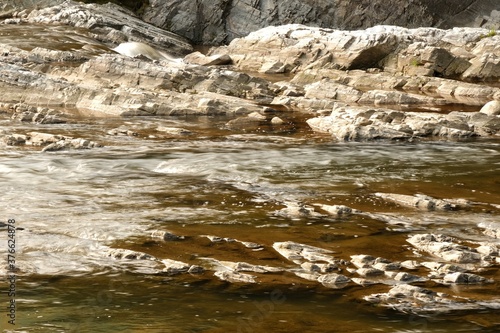 Water Stream with Natural Plates - 1