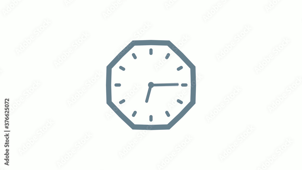 Amazing aqua gray color counting clock icon on white background,Best clock icon Amazing aqua gray color counting clock icon on white background,Best clock icon