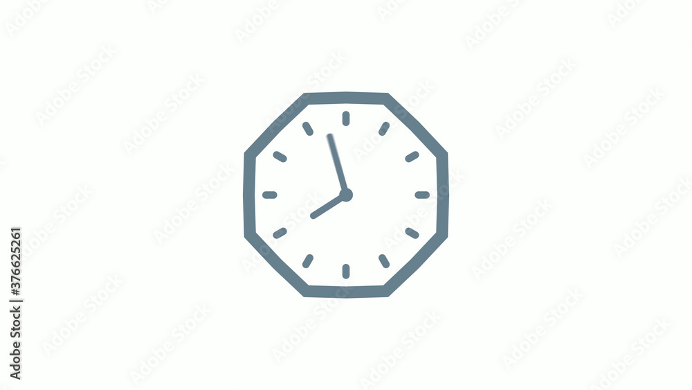 Amazing aqua gray color counting clock icon on white background,Best clock icon Amazing aqua gray color counting clock icon on white background,Best clock icon