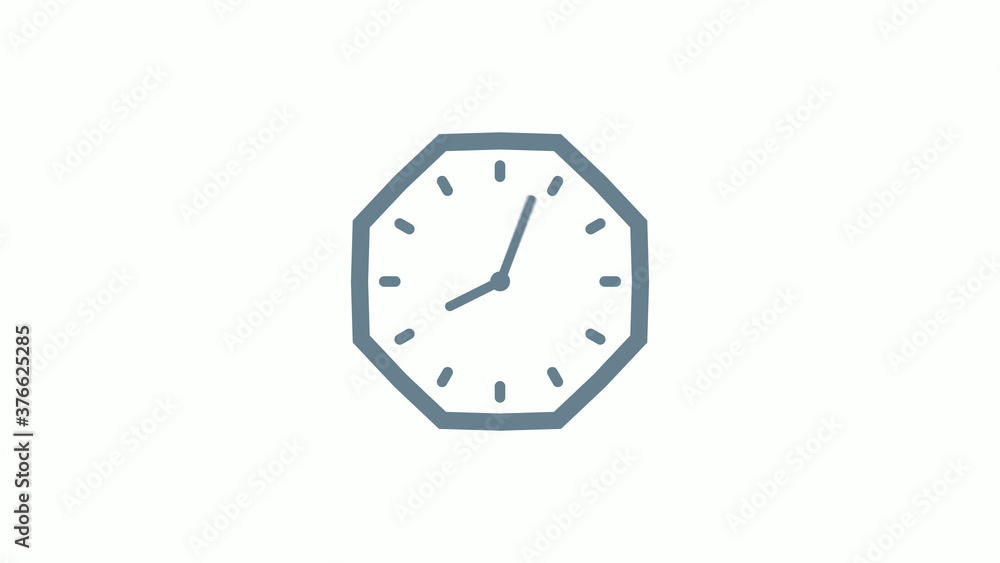 Amazing aqua gray color counting clock icon on white background,Best clock icon Amazing aqua gray color counting clock icon on white background,Best clock icon
