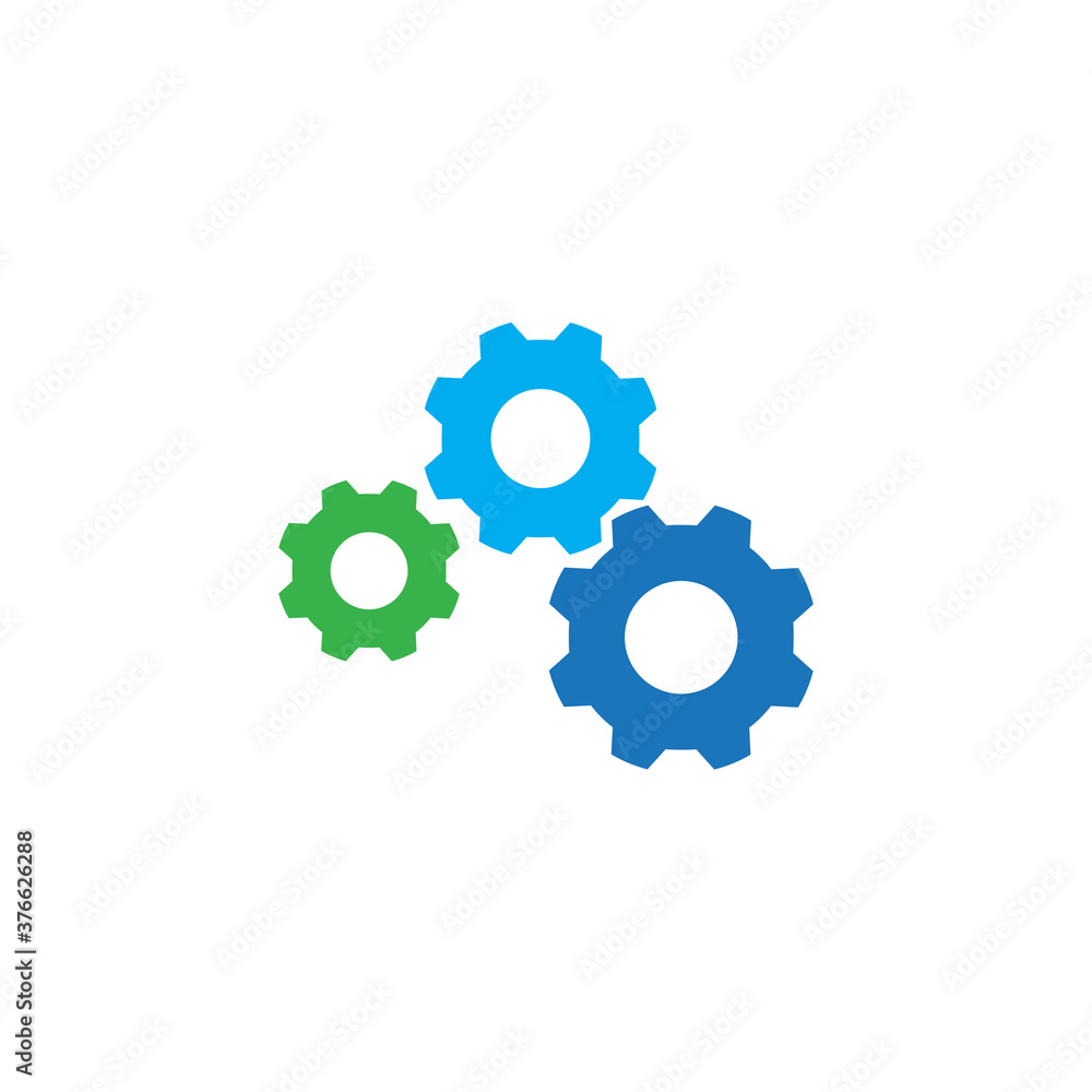 Gear Logo Template vector icon