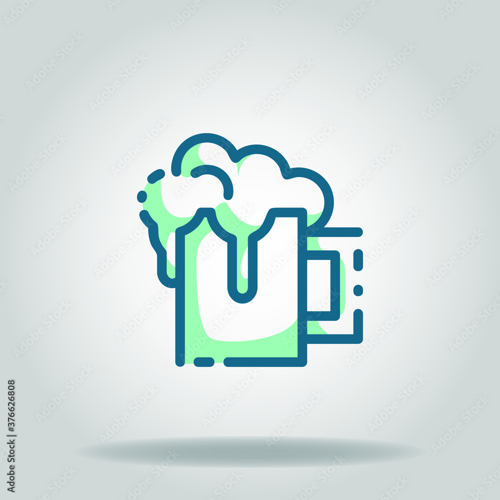 champagne icon or logo in twotone
champagne icon or logo in twotone