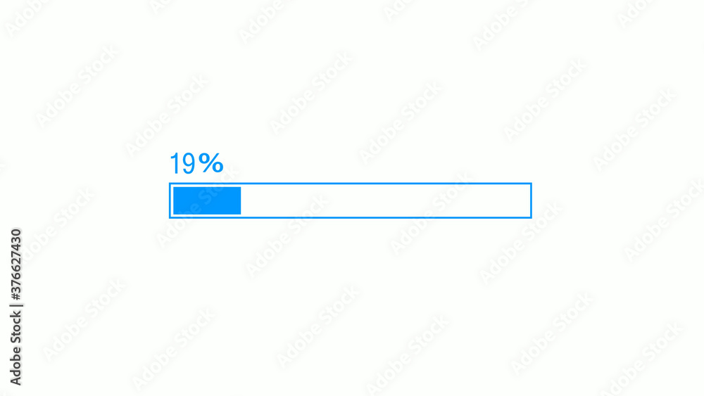Amazing aqua color waiting loading bar image on white background,load image Amazing aqua color waiting loading bar image on white background,load image