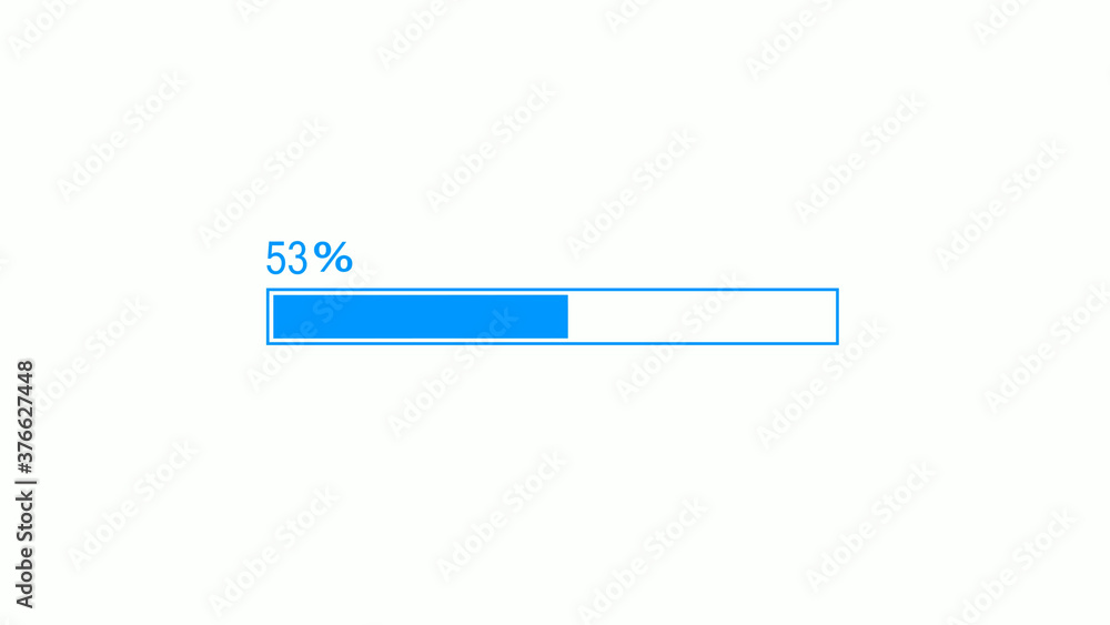 Amazing aqua color waiting loading bar image on white background,load image Amazing aqua color waiting loading bar image on white background,load image