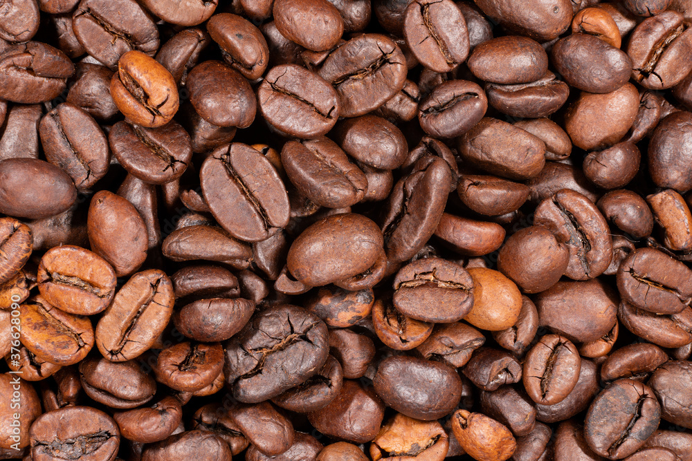 Coffee Beans Color Texture Pattern Close-Up Macro Background Wallpaper Coffee Beans Color Texture Pattern Close-Up Macro Background Wallpaper