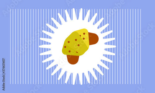 croissant vector icon