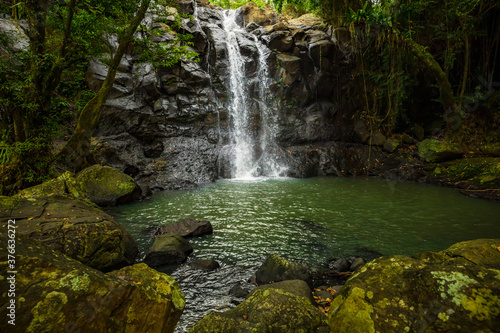 Slika na platnu Waterfall landscape