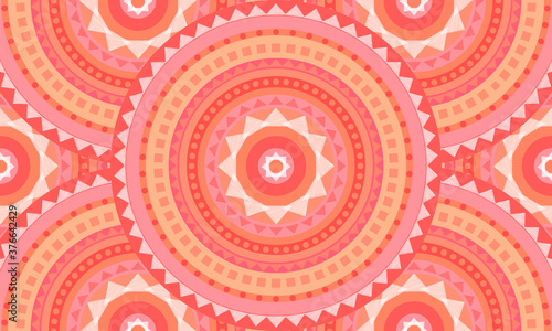 Abstract ornament background, seamless pattern