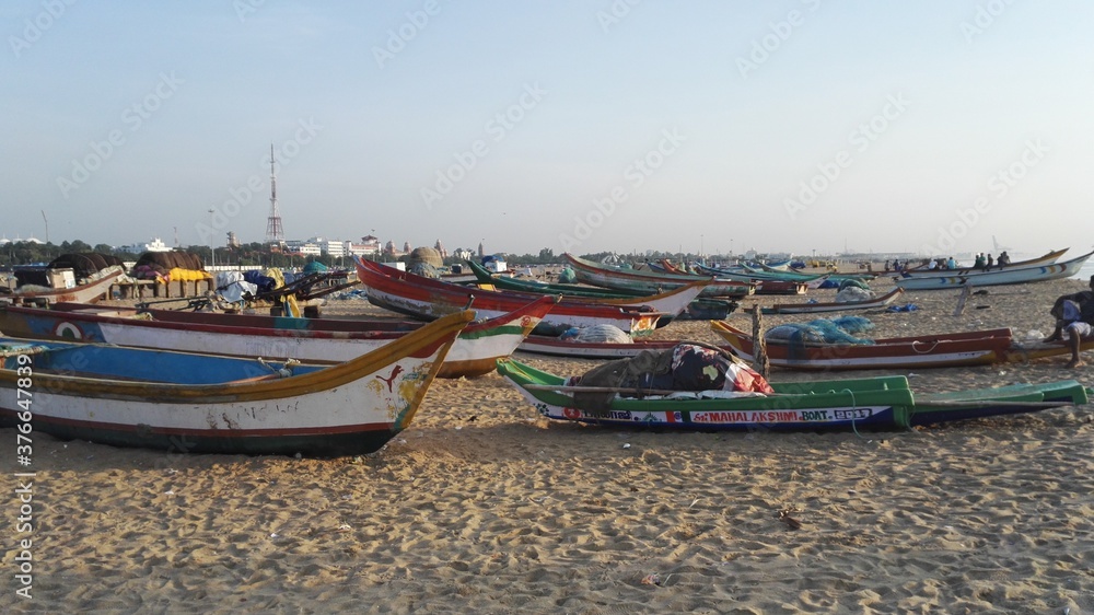 A day out at Merina beach, Chennai