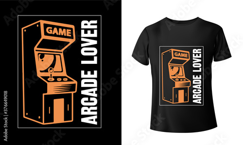 Gaming t shirt design