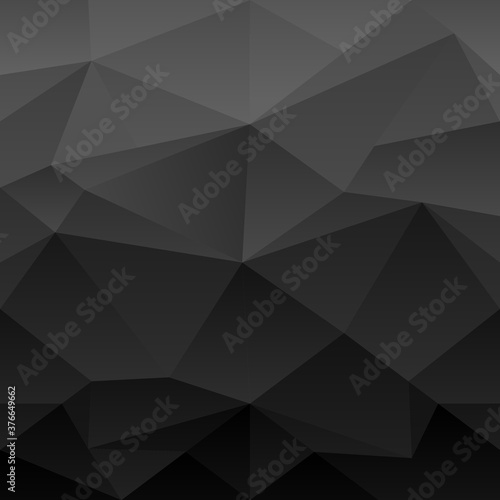 Abstract black polygonal background.To see the other vector geometric backgrounds , please check Abstract Polygonal Backgrounds collection.