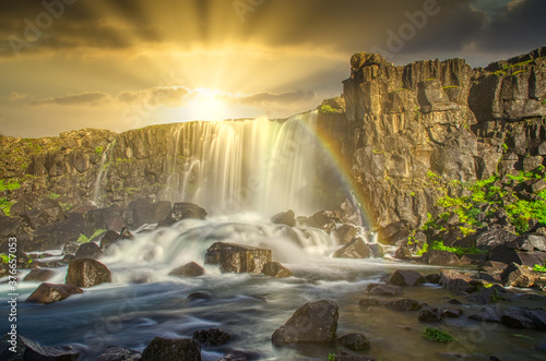 Öxarárfoss Iceland