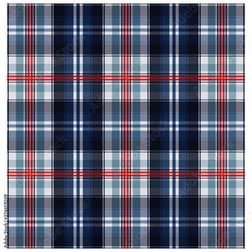 Vector illustration of checked seamless design
