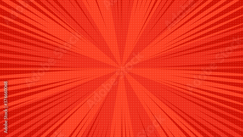 Colorful comic book background in pop art style