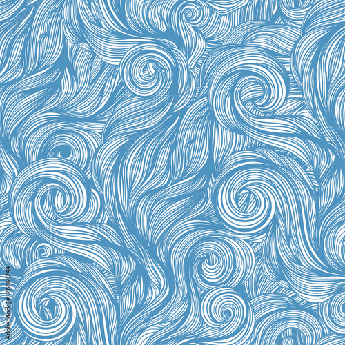 Wave seamless pattern