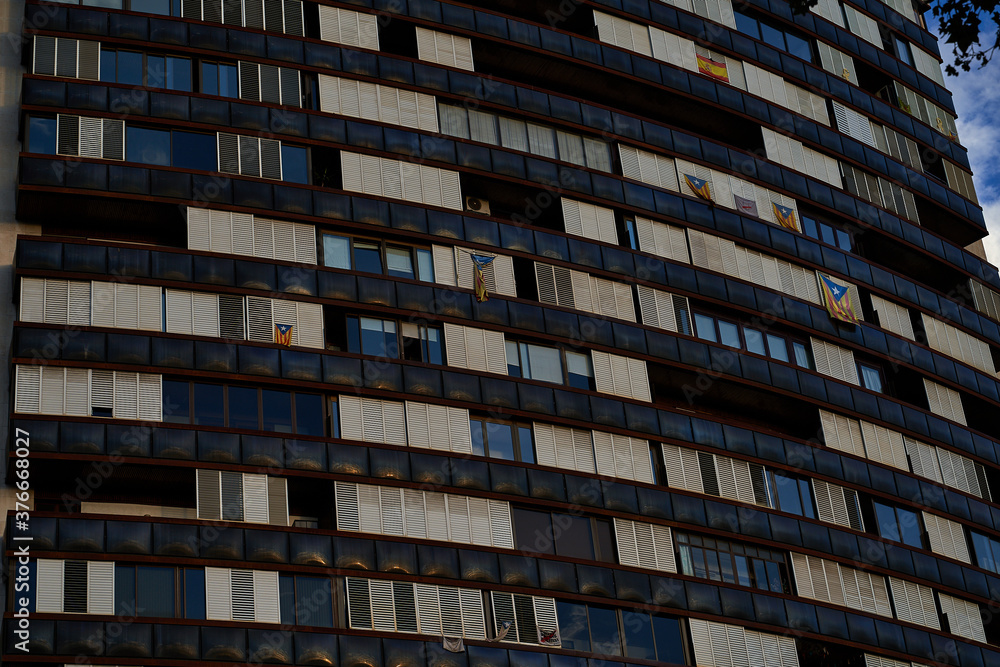 Obraz premium Edificios en Barcelona, España.