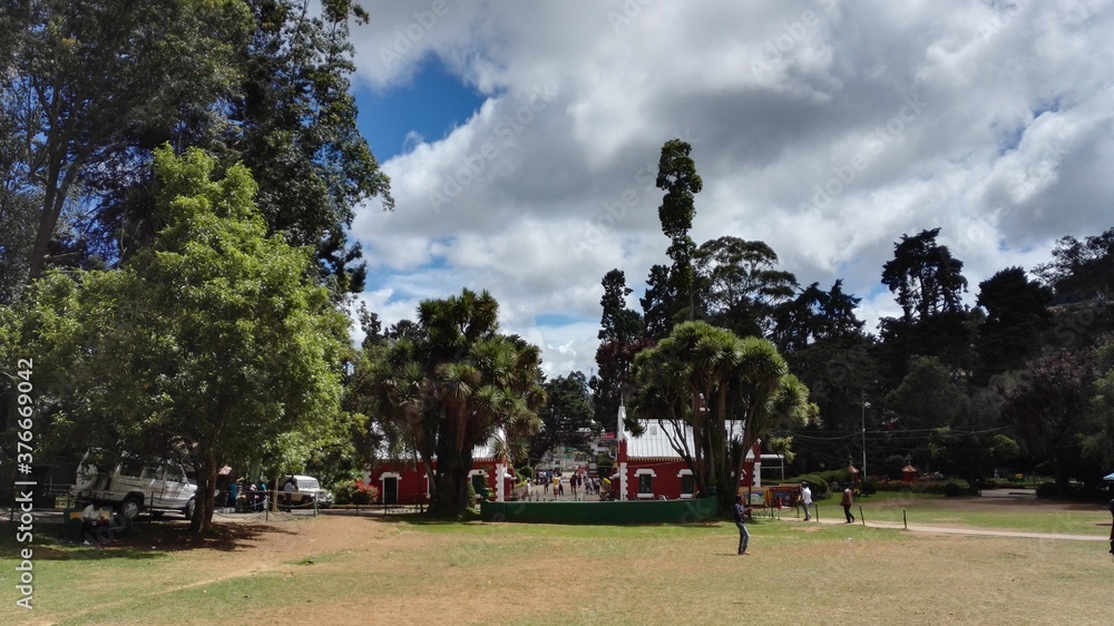 Naklejka premium A day out at Ooty