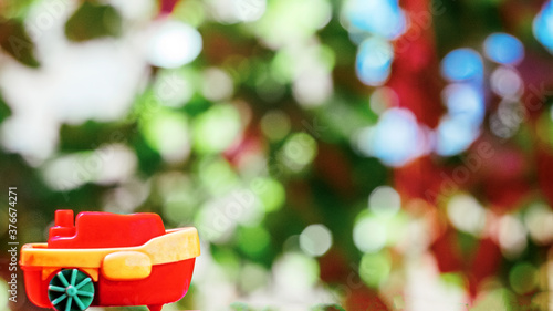 children's toy red boat