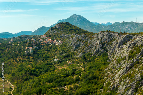 One of the villages in Cetina valley in Dalmatia Croatia.