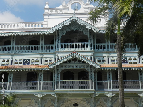 Old dispensary building, Kenyatta Road, Zanzibar, Tanzania photo