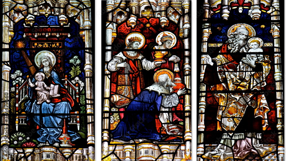 Kirchenfenster Stock Photo | Adobe Stock