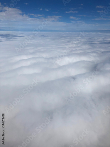 Rolling waves of clouds 