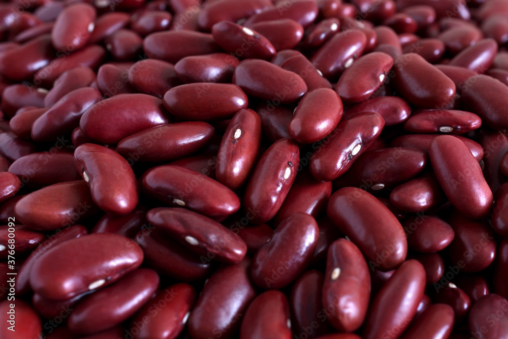 Close up Red beans background,For vegetarians,Healthy protein food. Close up Red beans background,For vegetarians,Healthy protein food.