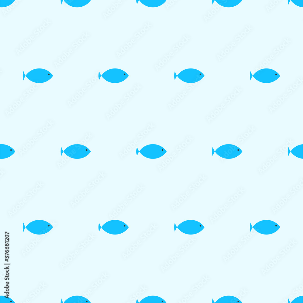 Fish seamless pattern background, vector. Fish seamless pattern background, vector.