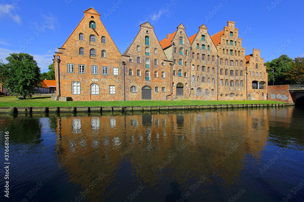 Fototapeta premium Salzspeicher Lübeck