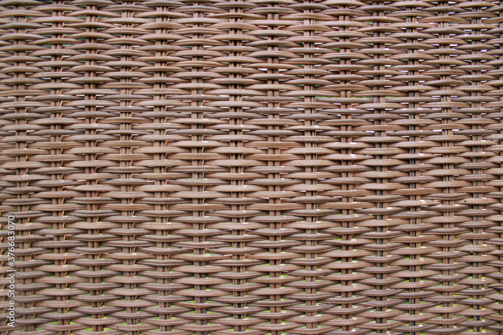 braided rattan texture of a chair backrest braided rattan texture of a chair backrest