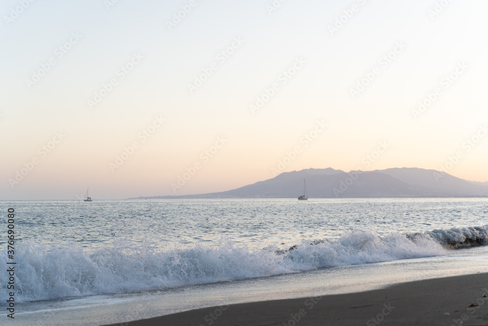 sunset sea sunset sea