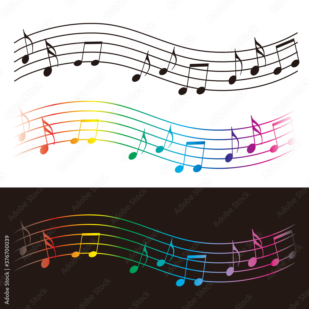 Music notes.
Illustration of wavy music notation. Vector available. Music notes.
Illustration of wavy music notation. Vector available.