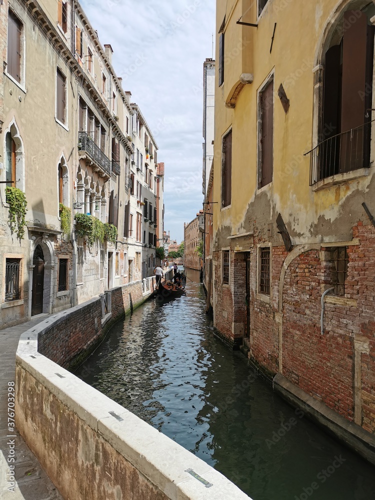 Venedig  Bauwerk Kanal